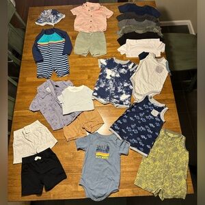 Baby boy summer lot/bundle